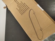 Szklana półka łazienkowa HomeHeng 60 cm – nowa, hartowane szkło, 