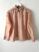 ZARA elegancka koszula ze zdobieniem Lyocell