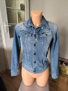 G-Star Raw kurtka jeansowa damska XS katana niebieska przecierana 