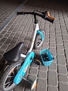 btwin arctic 100 rowerek dzieciecy, sfatygowany ale w pełni sprawny 14 cali