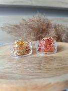 Złotko ozdoby do paznokci 2 szt. Zestaw nowe hybryda żel paznokcie manicure