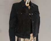 Kurtka Jeansowa Czarna rozmiar S