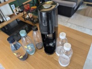 Sodastream SPT-001 + 5 butelek + dwa syropy + nabój co2