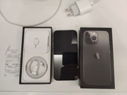 SMARTFON APPLE IPHONE 13 PRO 256GB bateria100 % Oryginalna Ładowarka folia 