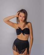 Strój kąpielowy z frędzlami, Rozmiary od XS do L