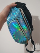 Saszetka nerka kolorowa odblaskowa 3 kieszenie