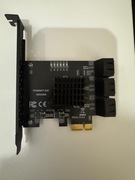 Karta Adapter SATA 3.0 PCI-E x6 Port Serial ATA do 6Gb/s Marvell 9215