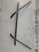 Listwy tylnego zderzaka BMW E39 | Komplet ze spinkami