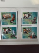 Gwinea Bissau 2007 Mi 3471-4 ptaki komplet 4 x luxblok idealna pozycja