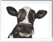 PLAKAT A3 KROWA Mućka WIEŚ MONTESSORI prezent