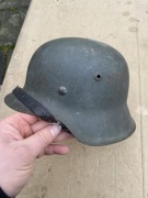 HEŁM NIEMIECKI M42 wehrmachtu kompletny