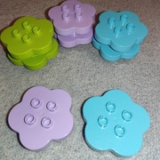 Lego Duplo kwiatek, stolik, klocek okrągły 4x4