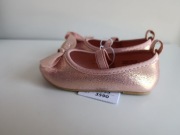 Nowe balerinki z kokardką błyszczące rozmiar 22