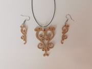 Komplet Święta ażur EKO wzór 3d NOWOŚĆ ORNAMENT