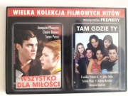 Wszystko dla miłości + Tam, gdzie ty – 2 filmy na płycie DVD