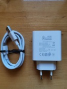 Oryginalna ładowarka Huawei 66W + oryginalny kabel, jak nowe