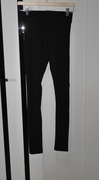 *GINA TRICOT* grube czarne legginsy 34 XS