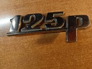 ORYGINALNY EMBLEMAT FIAT 125P ZNACZEK CHROM
