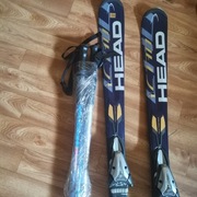 Narty zjazdowe HEAD + sprzęt 