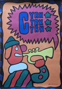 Plakat "Cyrk" Jan Młodożeniec 1979