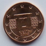 MALTA 2015 2 CENTY UNC !!!!!!!!!!