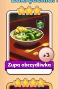 Zupa obrzydliwka z seru bar potworów coin master karta