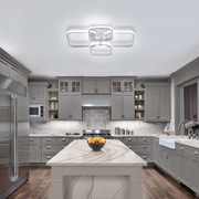 Lampa sufitowa LED 60W, 4 kwadraty 6500k