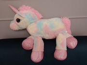 Tęczowy Jednorożec Kucyk Duża Maskotka 60cmx20cm 