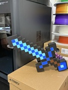 Lampka led mieczyk minecraft 