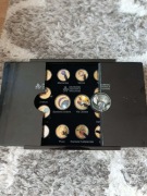 Zestaw Systema Solare  medale 14szt + kasetka