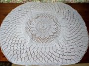 Koronkowy obrusik śr.90