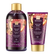 AVON SENSES ZESTAW  balsam i żel POMARAŃCZA I CYNAMON 2 SZTUKI