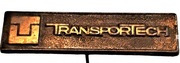 Przypinka TransporTech Wpinka brąz