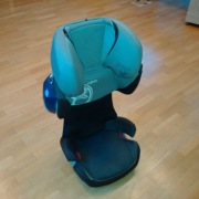 Fotelik samochodowy Cybex z ISO-FIX'em, rozkładany