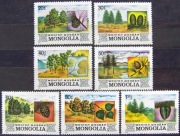 Mongolia Mi 1489-95** - Drzewa i ich owoce