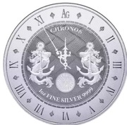 Srebrna moneta bulionowa Chronos 1 oz 1 uncja srebra 999. Czytaj opis