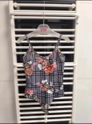 Efektowne body kwiaty Nlyone rozmiar S 36 nowe