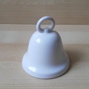 Vintage dzwonek porcelanowy lata 80