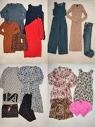 Pakiet zestaw paka odzieży damskiej cream 40 szt 