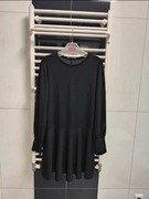 Czarna basic sukienka Zara rozmiar L 40 wiskoza