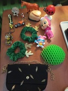 Zabawki dziewczynka dziecko zestaw 12 sztuk  komplet 