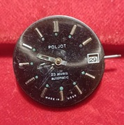 POLJOT 23 kamieni,  mechanizm zegarka ZSRR