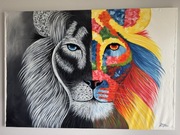 Obraz z Zanzibaru Lew