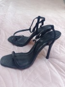 Sandały szpilki czarne nowe 39 Top shop outlet 