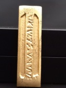 STAR TREK*50th ANNIVERSARY*GOLD-PRESSED LATINUM SLIP*DEEP SPACE NINE*UNIKAT