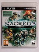 Sacred 3 ps3 PlayStation First Edition en pl