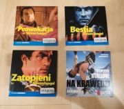 Filmy DVD, pakiet 4 filmów akcji