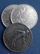 Moneta Francja 1 frank 1977