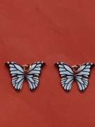 Zawieszki 2 sztuki Motylki NOWE 