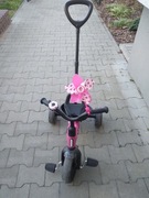 Rowerek dziecięcy czarno różówy